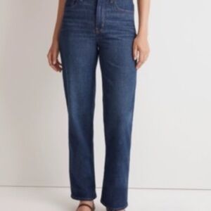 Madewell The Perfect Vintage Wide Leg Jeans Women's Size 26 Tall Pre-Loved